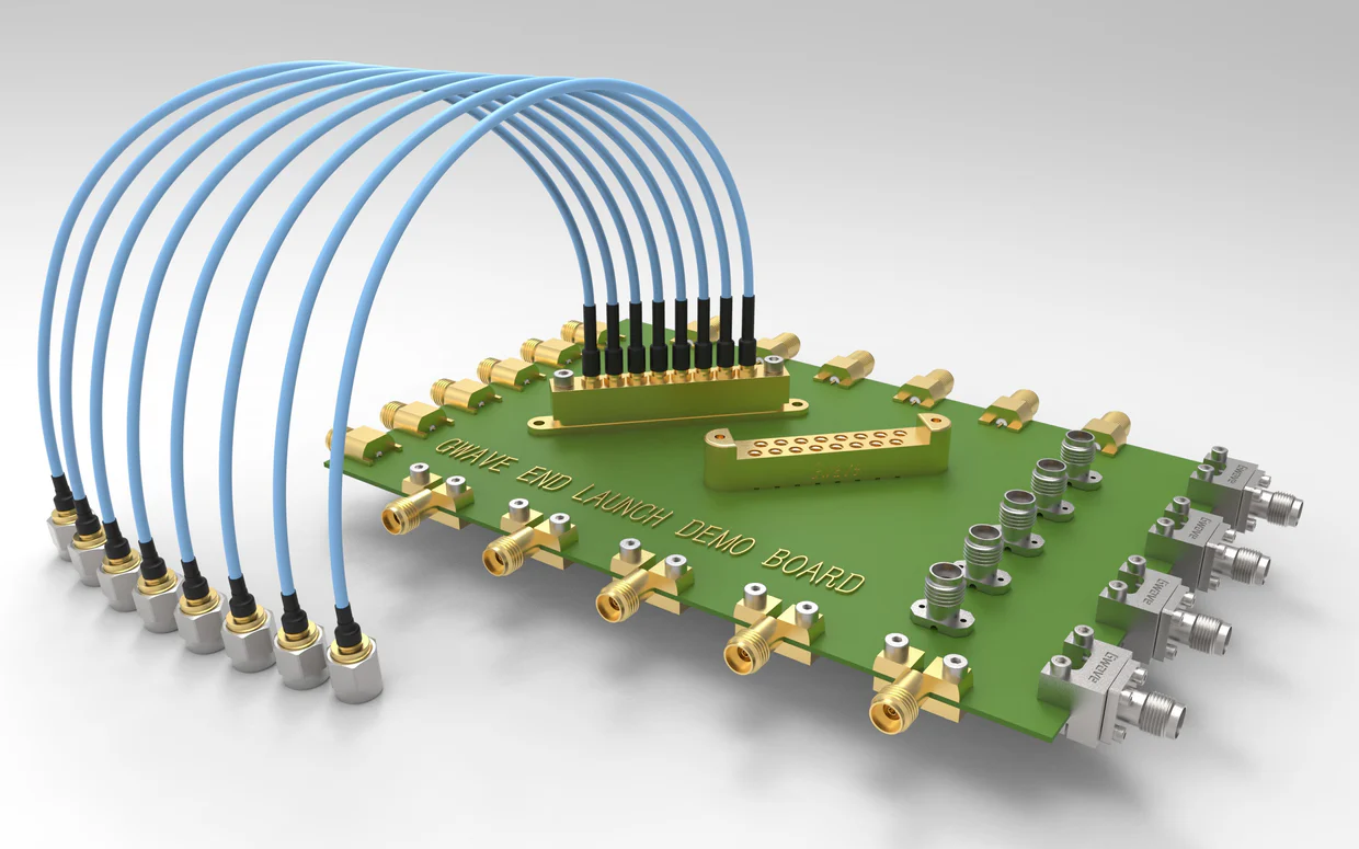 Application du connecteur RF dans les produits du module optique à grande vit...