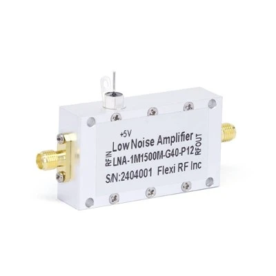 Quelle est la réponse en fréquence d'un amplificateur RF ?